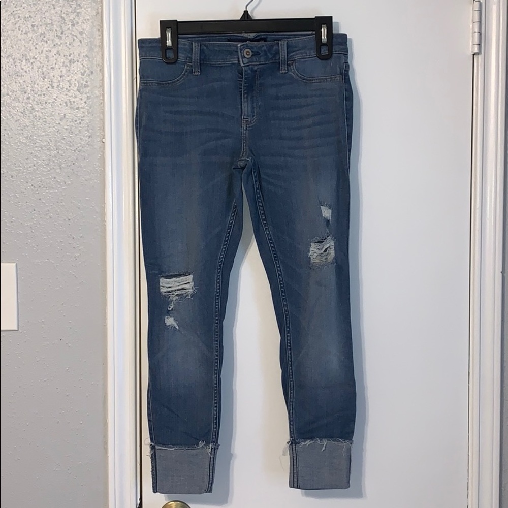 Hollister Advanced Stretch Cropped Jean